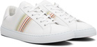 Paul Smith White Leather Hansen Sneakers