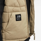 By Parra Men's Waved Alien Puffer Vest in Tan
