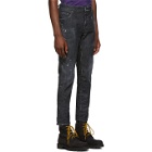 Dsquared2 Black Distressed Skater Jeans