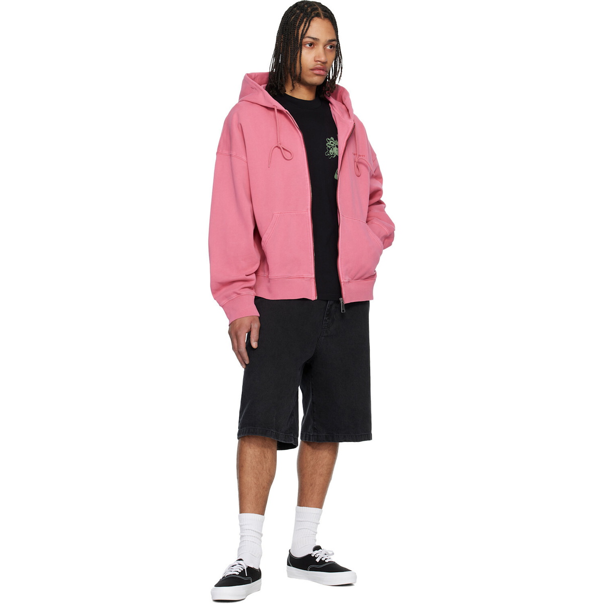 Carhartt Work In Progress Pink Benton Hoodie
