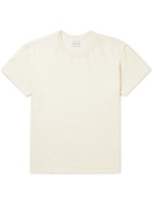 Les Tien - Inside Out Cotton-Jersey T-Shirt - Neutrals
