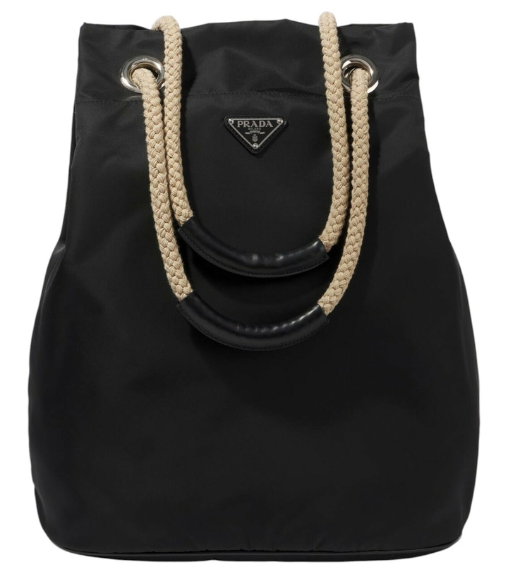 Photo: Prada Prada Mariner Re-Nylon Medium tote bag
