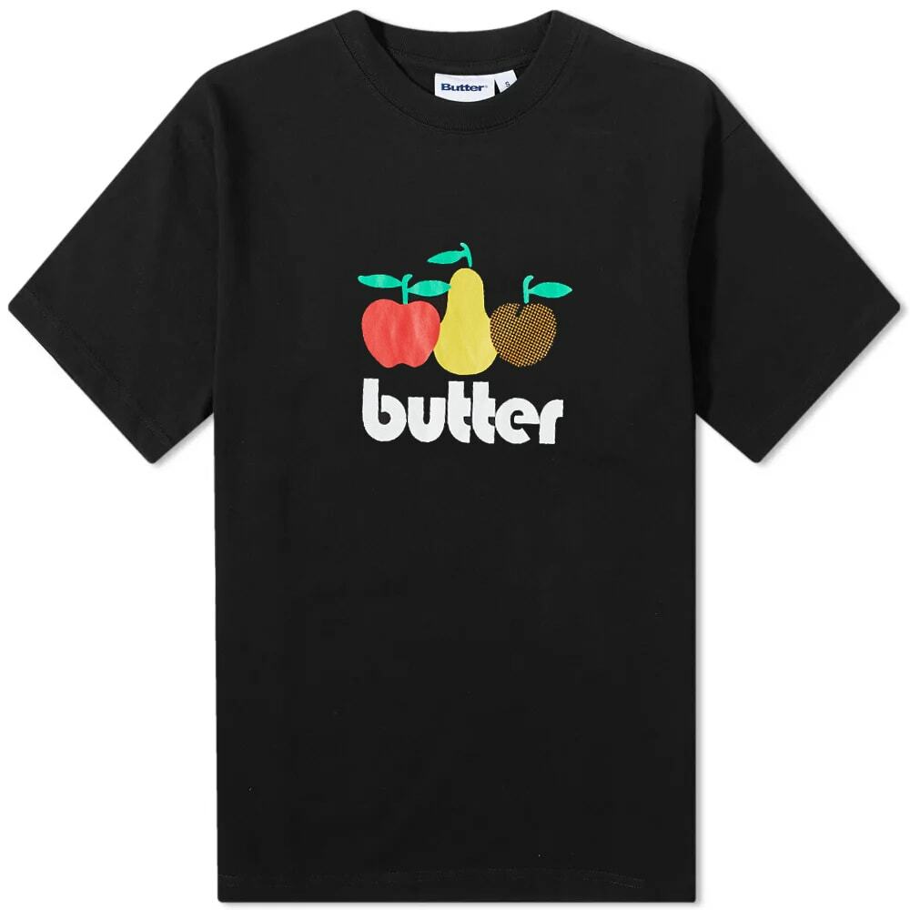 Butter Goods Men's Orchard TShirt in Black Butter Goods