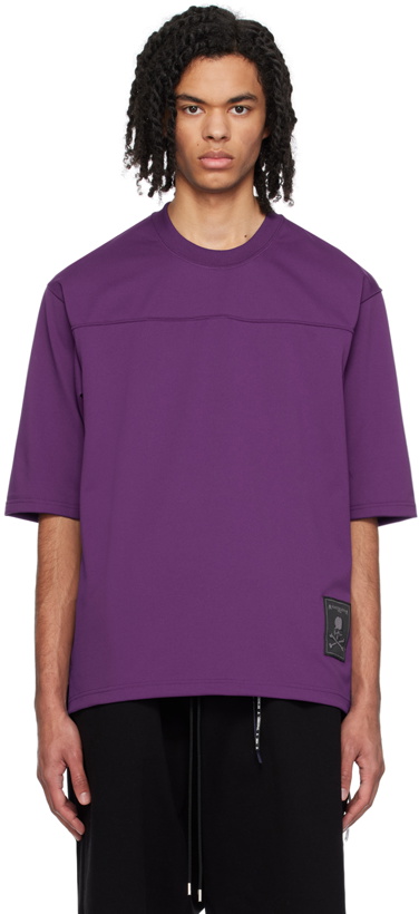 Photo: MASTERMIND WORLD Purple Paneled T-Shirt