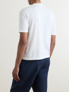 De Petrillo - Knitted Cotton T-Shirt - White