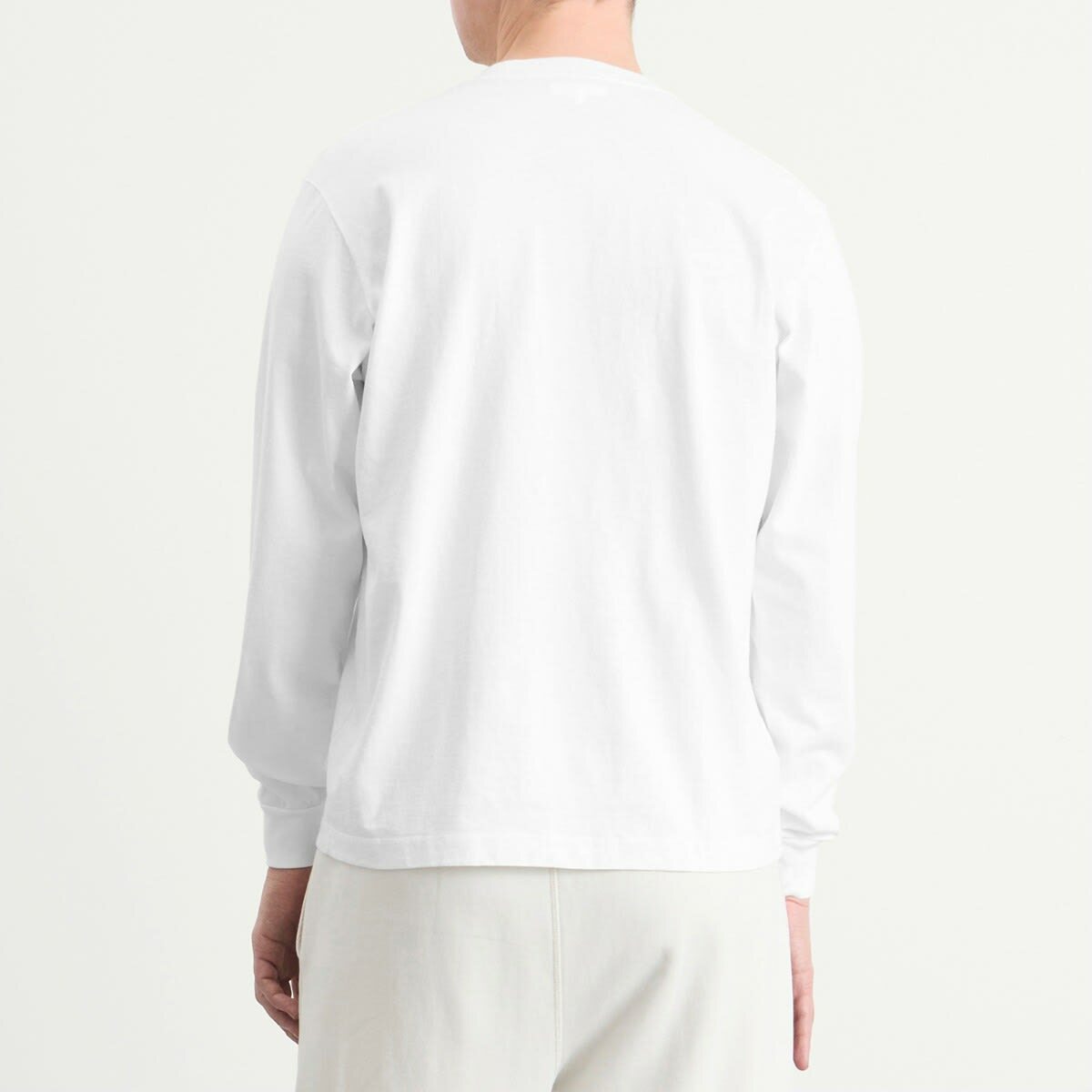Lady Co. Men's Municipal Long Sleeve T-Shirt in White