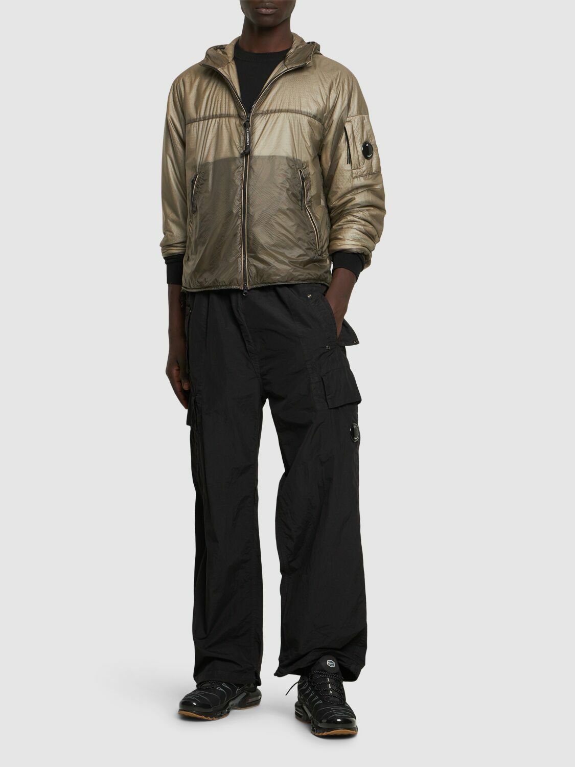 C.P. COMPANY - Flatt Nylon Oversized Cargo Pants