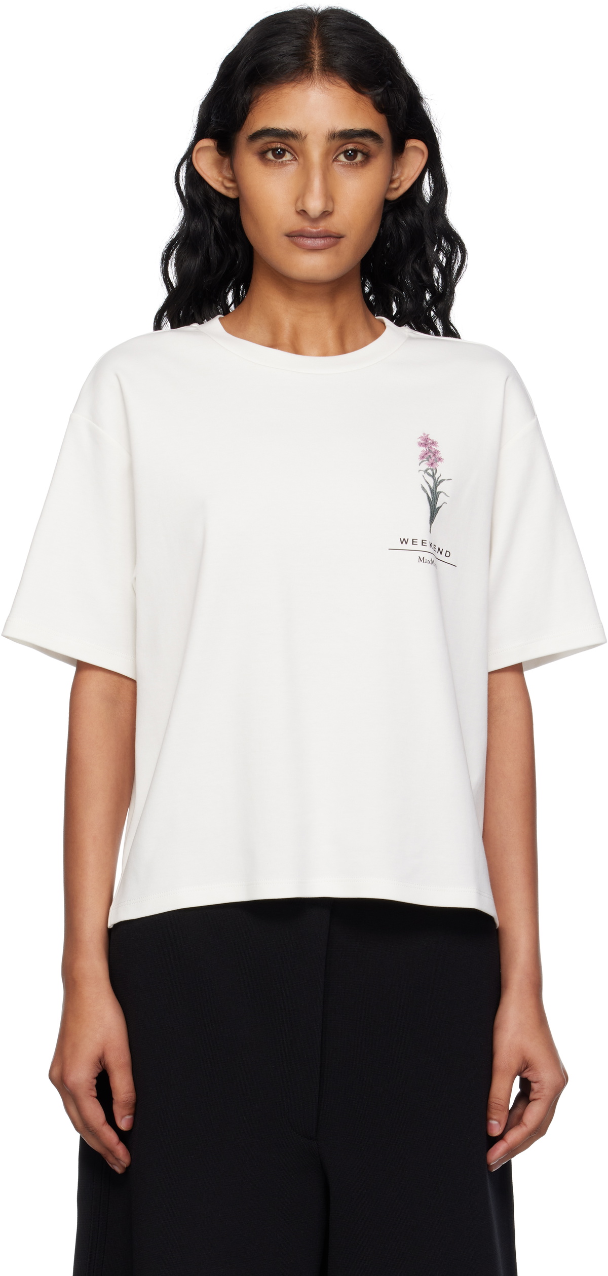 Weekend Max Mara White Lecco T-shirt