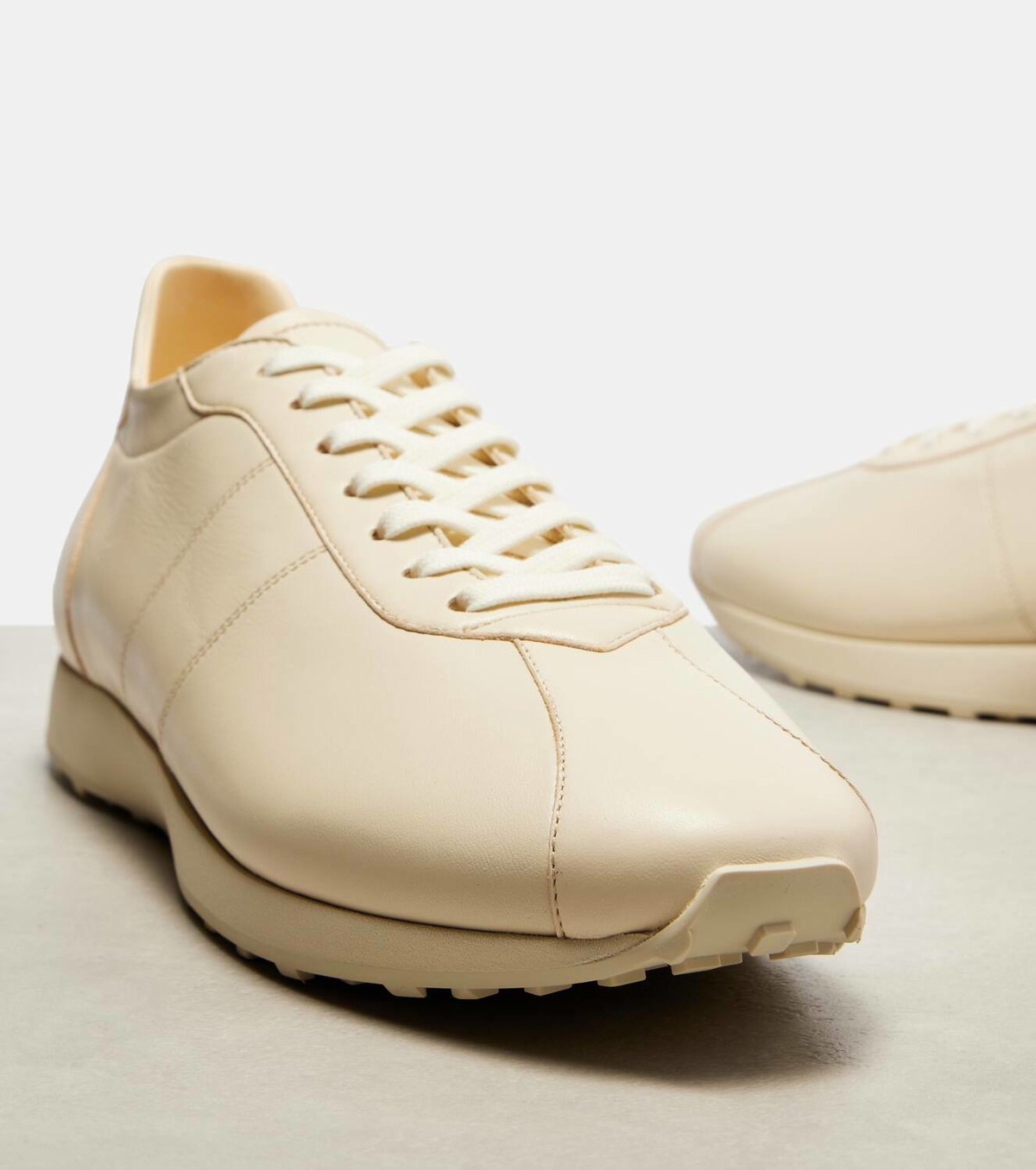The Row Mica leather sneakers