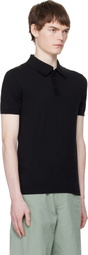 HELIOT EMIL Black Alae Polo