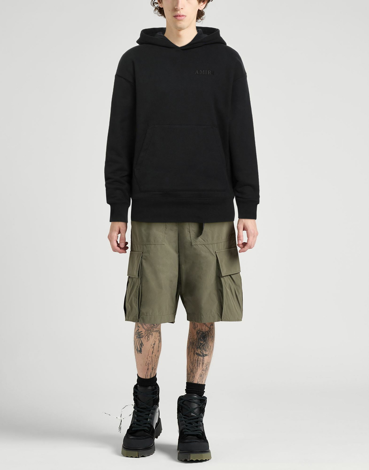Amiri Mens Sweatshirt in Black