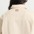 Drôle de Monsieur Men's Graphic Shirt in Dark Sand