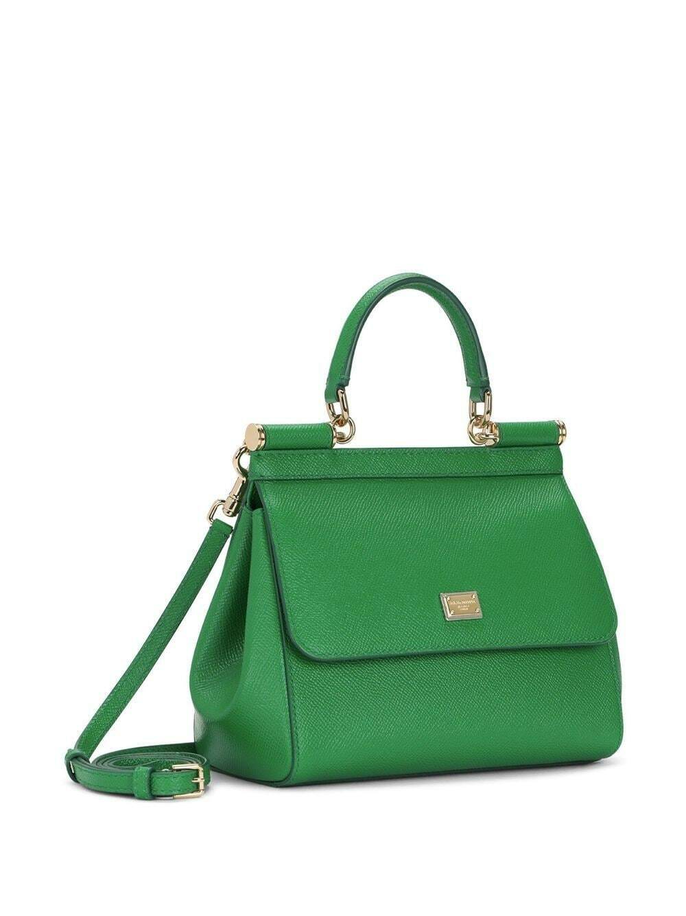 DOLCE & GABBANA - Sicily Medium Leather Handbag Dolce & Gabbana