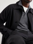 FEDELI - Sportman Cashmere and Silk-Blend Polo Shirt - Gray