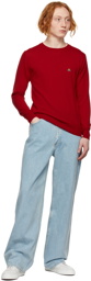 Vivienne Westwood Red Orb Round Neck Sweater