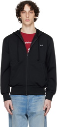 COMME des GARÇONS PLAY Black Big Heart Zip Hoodie
