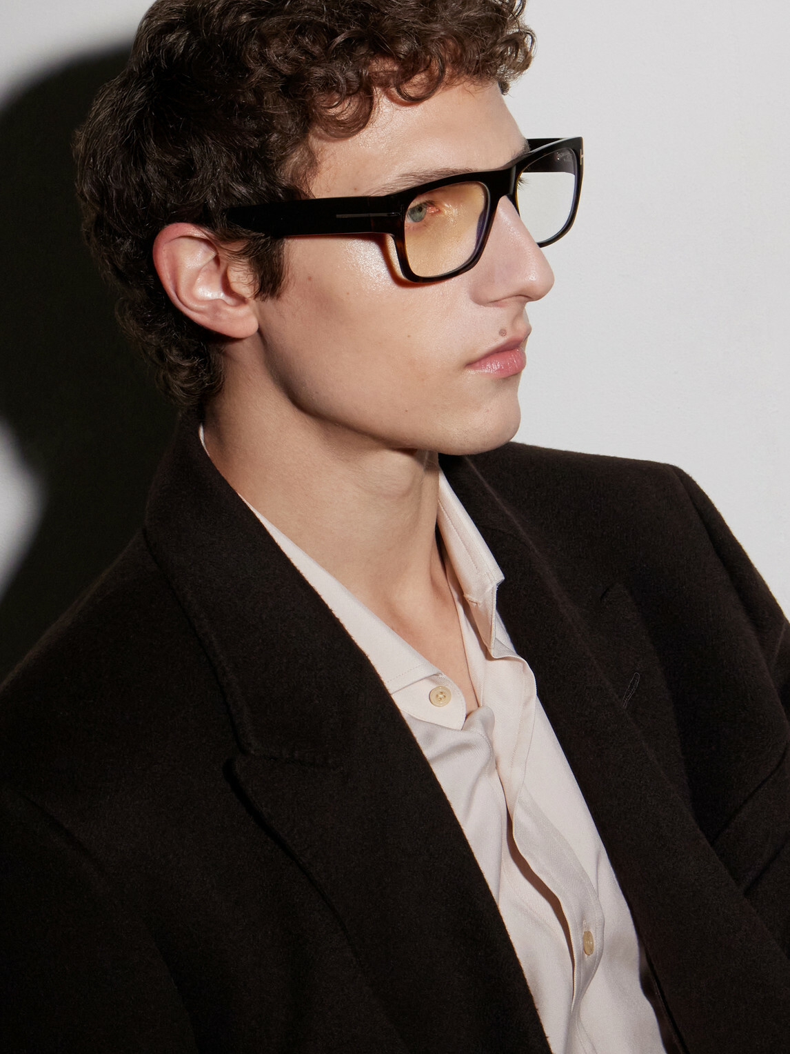 TOM FORD - Square-Frame Acetate Glasses