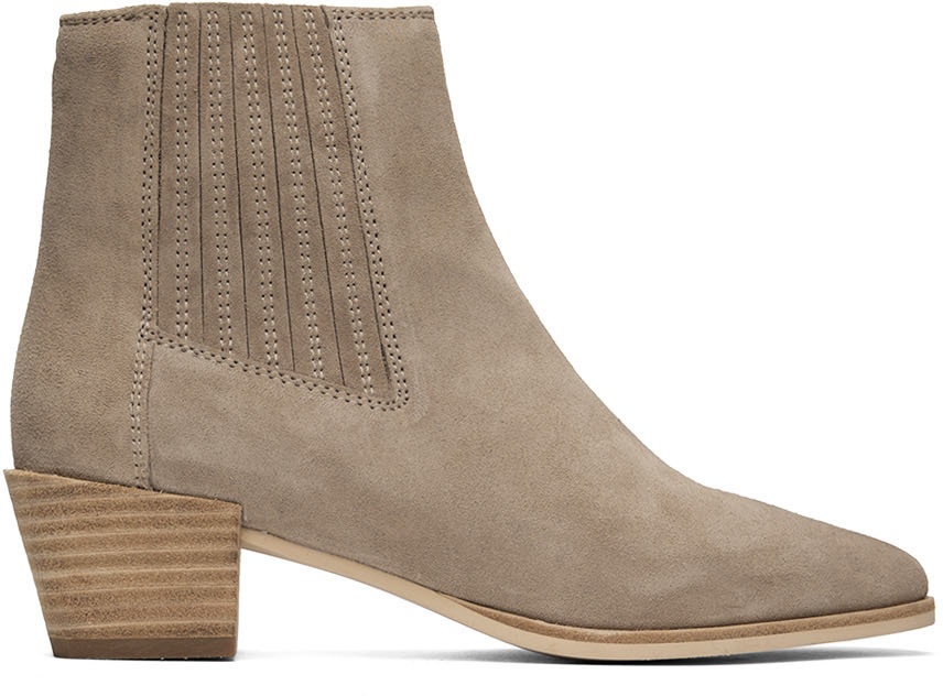 Photo: rag & bone Taupe Rover Boots
