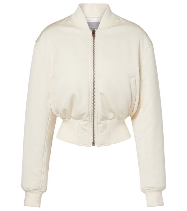 Photo: Balenciaga Cropped bomber jacket