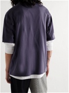 Acne Studios - Oversized Cotton-Jersey T-Shirt - Purple