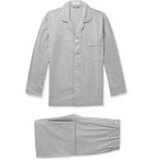 Emma Willis - Mélange Cotton Pyjama Set - Gray