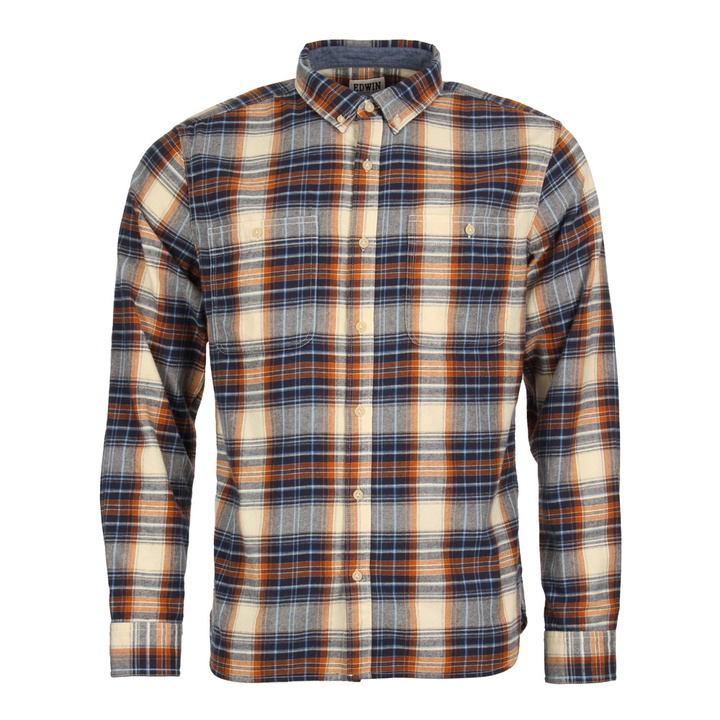 Photo: Tripple 10 Check Shirt - Rust