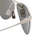 Saint Laurent Sunglasses Saint Laurent SL 831 Vesper Sunglasses in Silver/Grey 