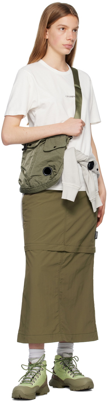 C.P. Company Khaki Nylon B Utility Bag