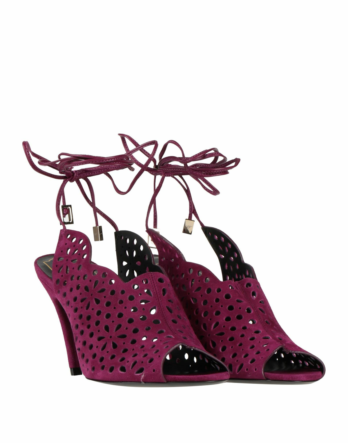 Roger Vivier Womens Sandals in Plum