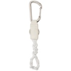 Jil Sander Off-White Knot Keychain