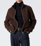 Arma Arek suede blouson jacket