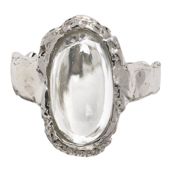 Photo: Jiye Shin Silver Quartz Rough Ring