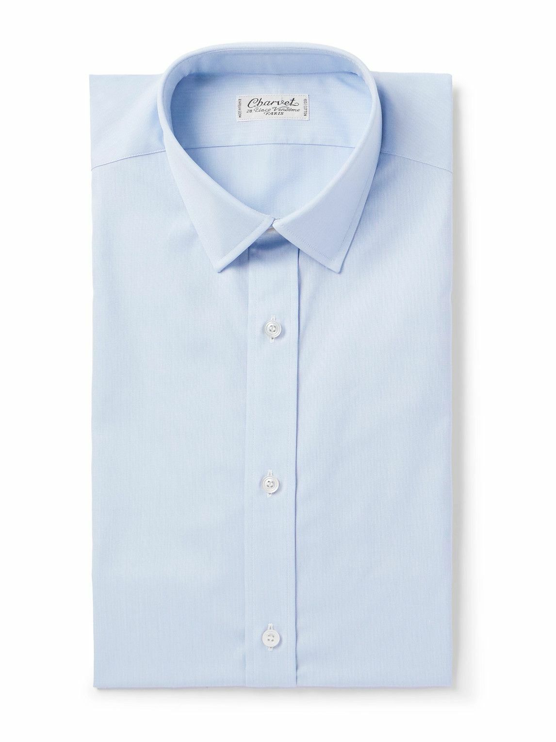 Charvet - Cotton Shirt - Blue