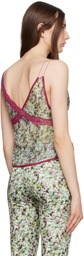 VAILLANT Multicolor Twisted Seashell Deconstructed Camisole