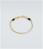 Elhanati - Black Nude 18kt gold bracelet with spinels