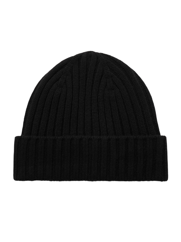 Photo: Mr P. - Cairn Ribbed Cashmere Beanie