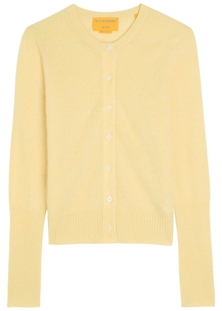 Guest In Residence Jane Cashmere Cardigan Cream