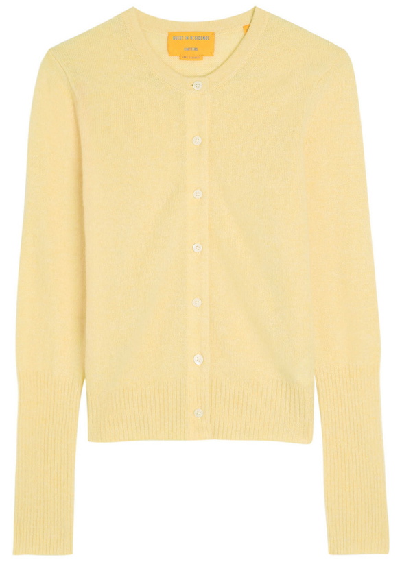 Photo: Guest In Residence Jane Cashmere Cardigan Cream
