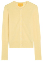 Guest In Residence Jane Cashmere Cardigan Cream