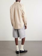Aimé Leon Dore - Logo-Embroidered Cotton Shirt - Neutrals