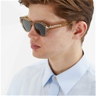 Gucci Men's New York 30s Sunglasses in Brown/Grey