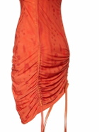 AVAVAV Cut Out Jersey & Mesh Mini Dress