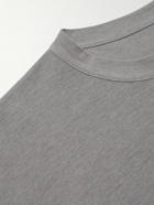 Stòffa - Cotton-Piqué T-Shirt - Gray