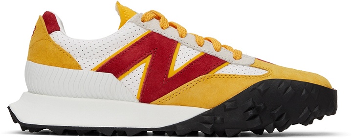 Photo: Casablanca Yellow & Red New Balance Edition XC-72 Sneakers