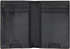 BOSS Black Vertical Bifold Card Holder