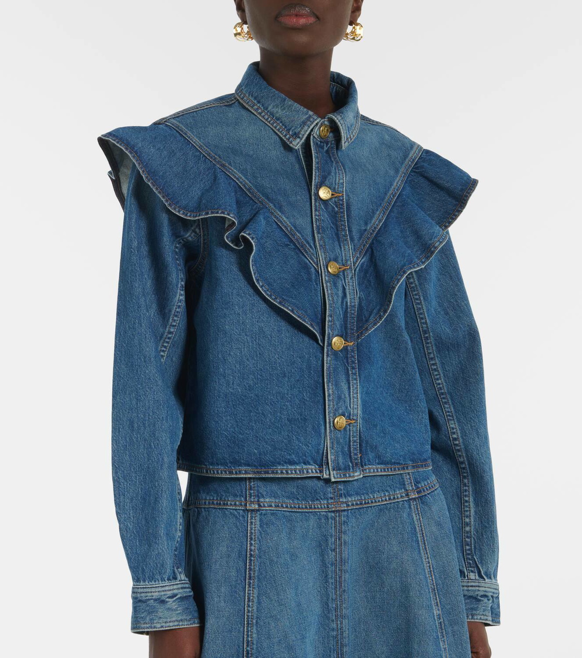Ulla Johnson Mathilde denim shirt
