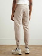 ON - Tapered Logo-Print Recycled Jersey Sweatpants - Neutrals