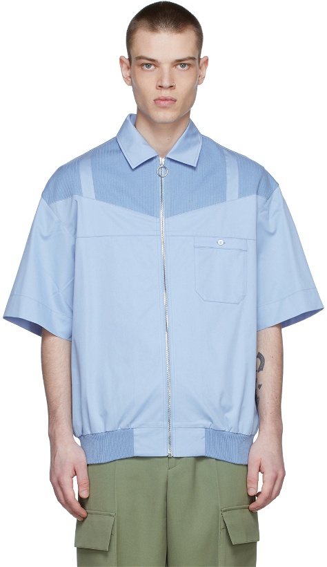Photo: UNIFORME Blue Cotton Shirt