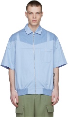 UNIFORME Blue Cotton Shirt