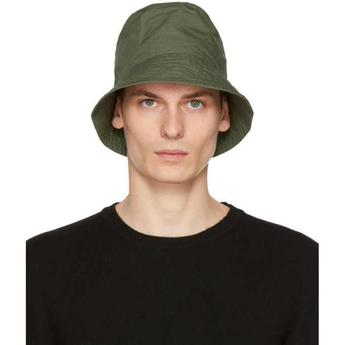 Engineered Garments Khaki Ripstop Bucket Hat Engineered Garments